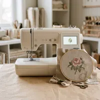 コンピュータ刺繍ミシン