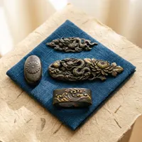 目貫・縁頭・小柄